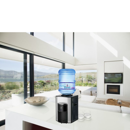 Counter Top Water Dispenser & 2 Bottles Included
