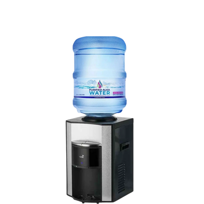 Counter Top Water Dispenser & 2 Bottles Included