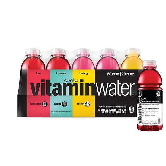 Vitaminwater Variety Pack (20 fl. oz., 20 pk.)